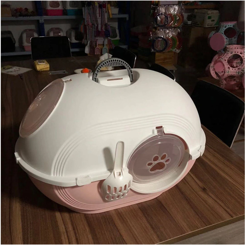 Eggshell Shape Cat Toliet Fully Enclosed Cat Litter Box