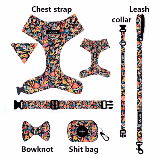 Arnés extra acolchado para perros OEM sin tirón de nailon suave para mascotas