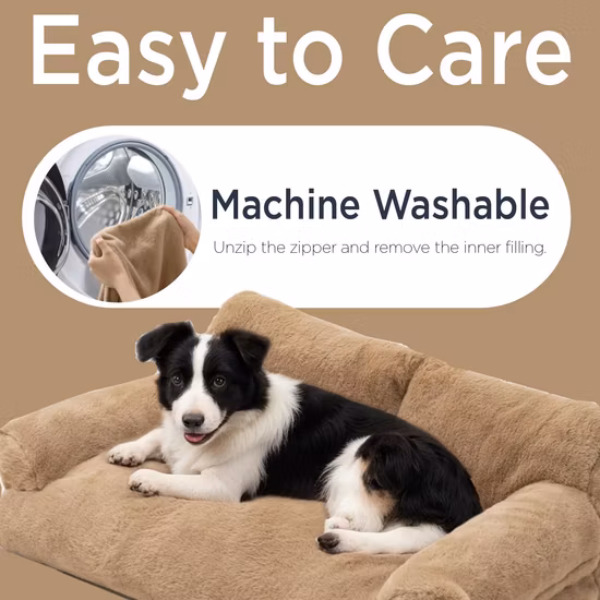 Suministro de productos para mascotas plegable de lujo grande XL lavable felpa calidez gato perro sofá cama para mascotas