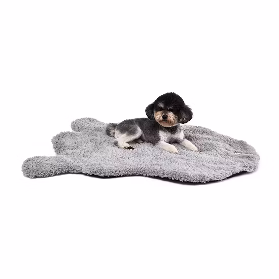 El 100% recicla estera cómoda del perro de la felpa larga respetuosa del medio ambiente de Mterial del animal doméstico