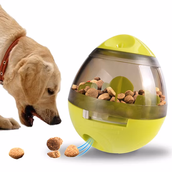 Gato perros jugando juguetes comida para gatos alimentadores bola mascota juguete interactivo vaso huevo tratar bola