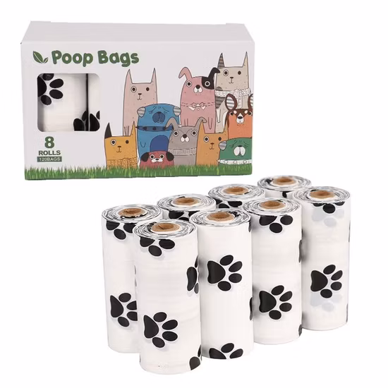 Bolsas para desechos de mascotas Bolsas para caca de perro compostables Bolsa de basura ecológica biodegradable